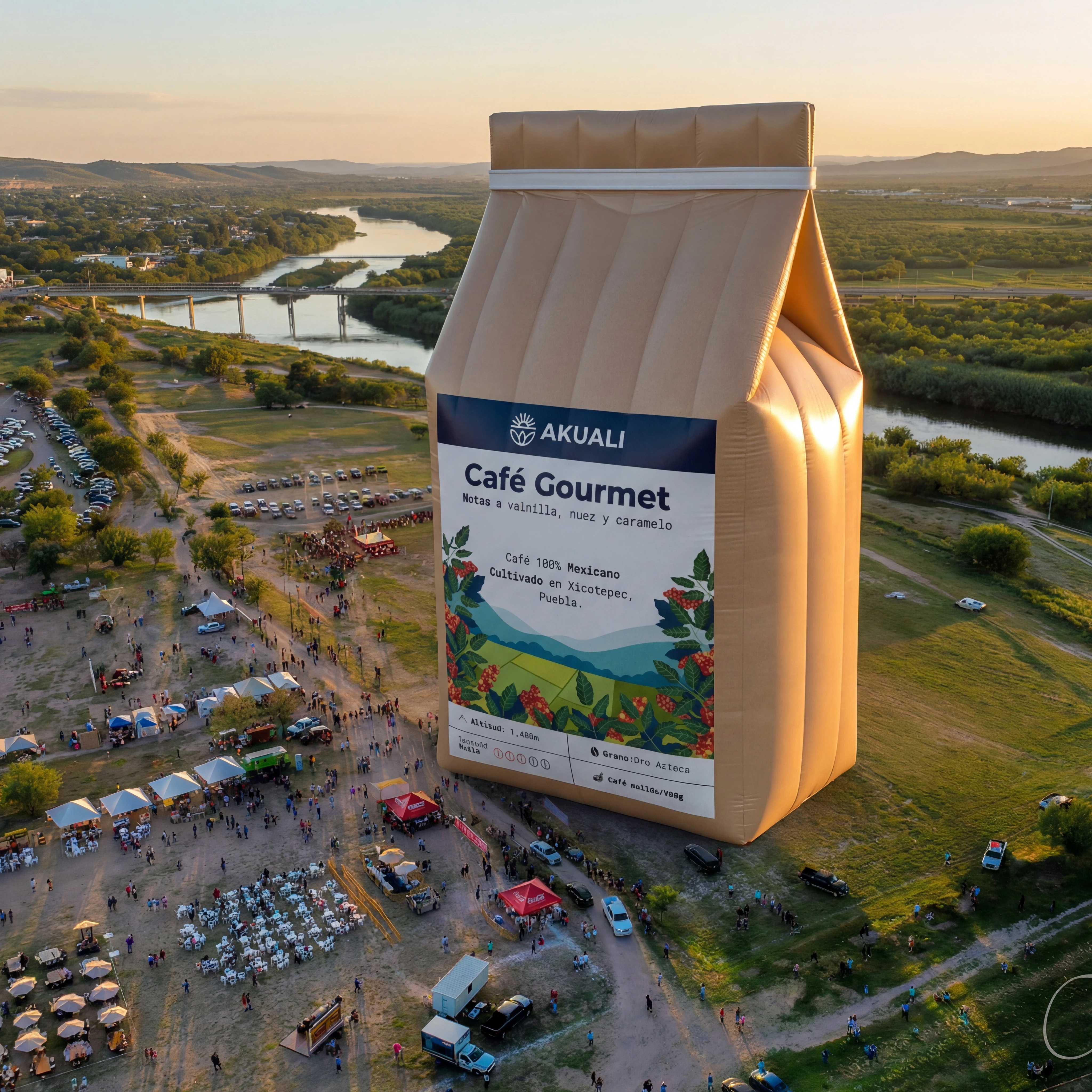 Café Akuali en Ciudad Acuña